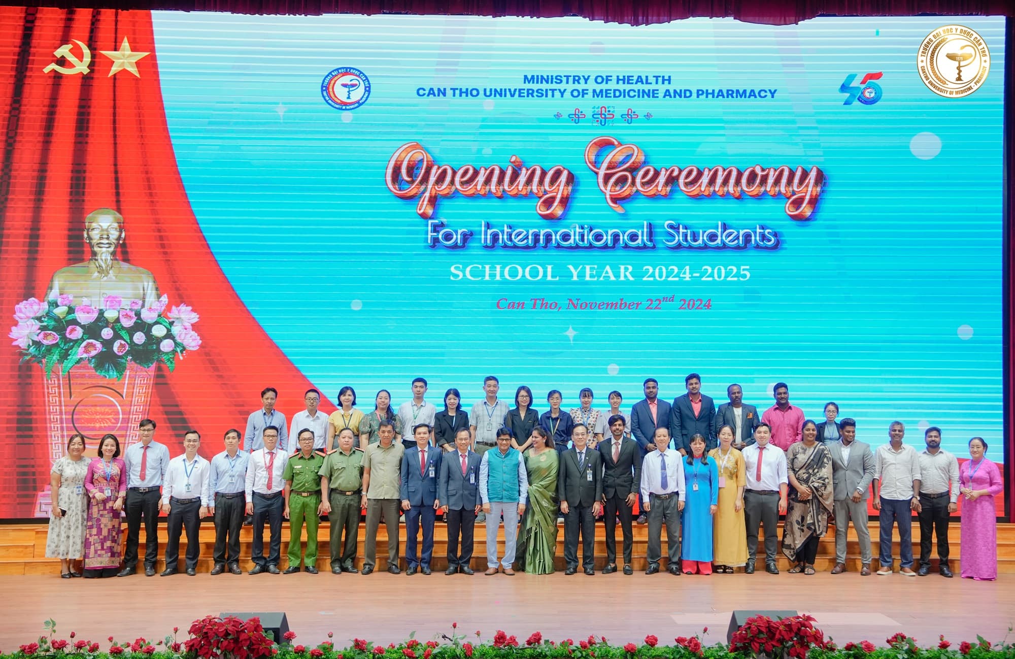 Can Tho University of Medicine and Pharmacy Welcomes Indian Students for the 2024-2025 Academic Year