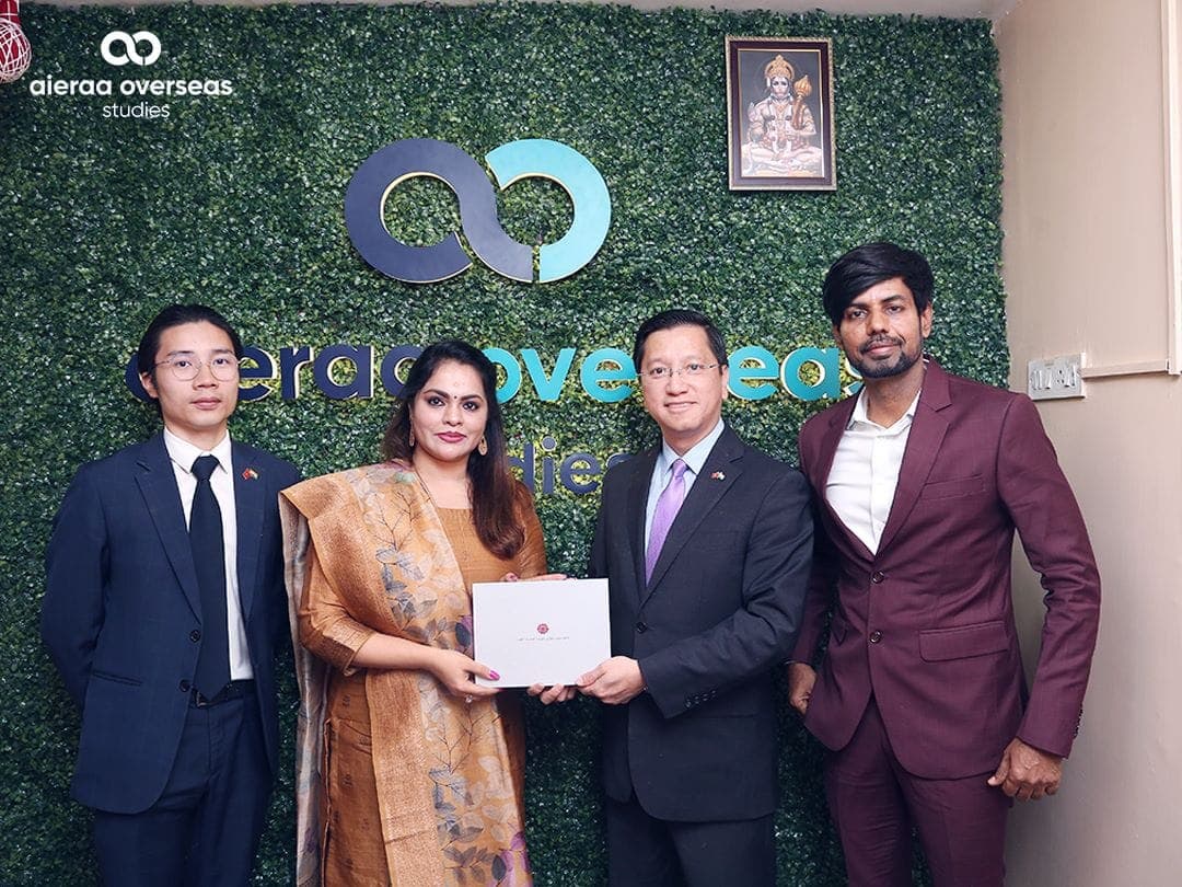 Ambassador of Vietnam to India Visited Aieraa Overseas Studies Headquarters in Chennai