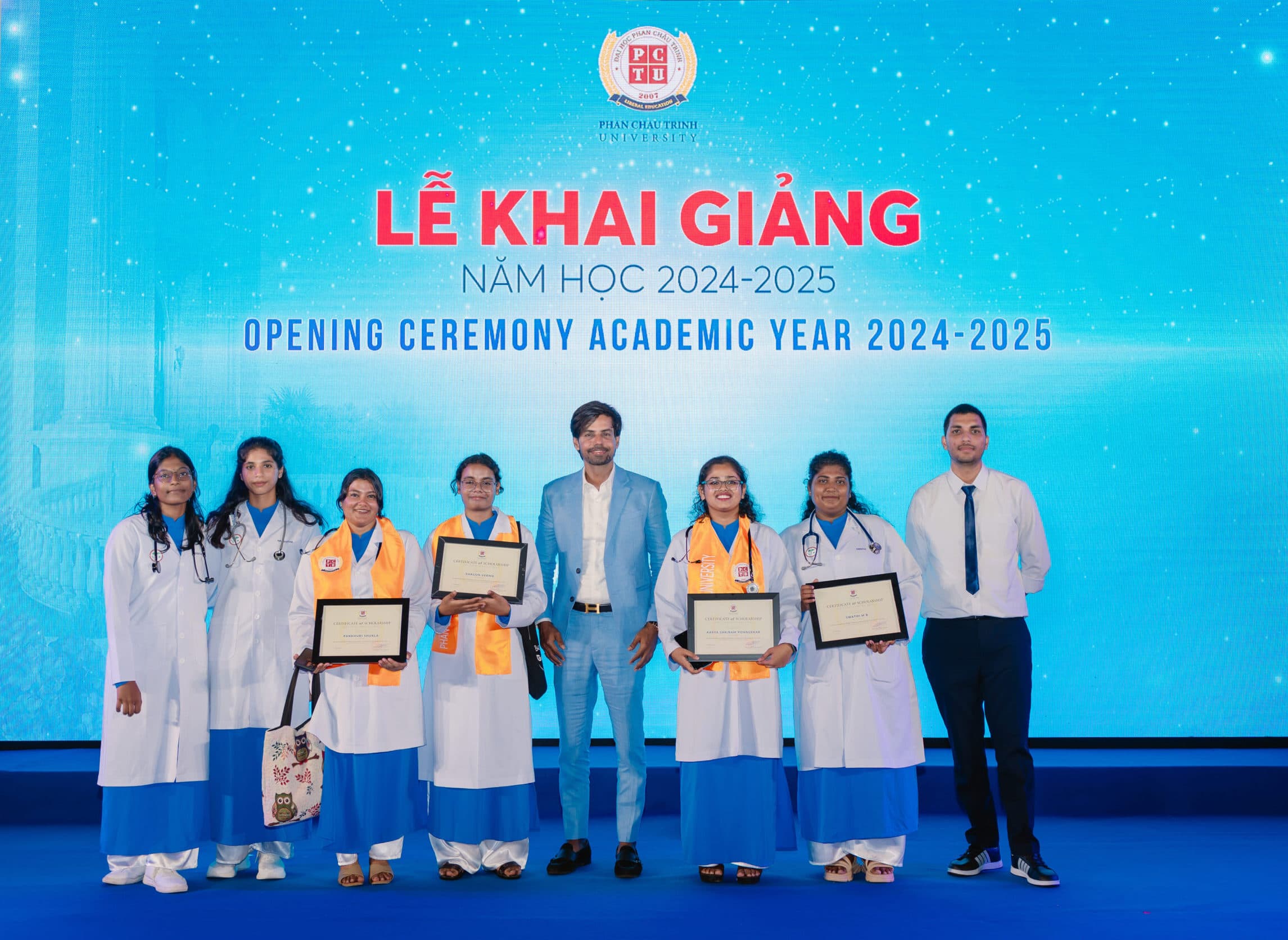 Indian Students Shine with Phan Chau Trinh University Scholarship in Vietnam