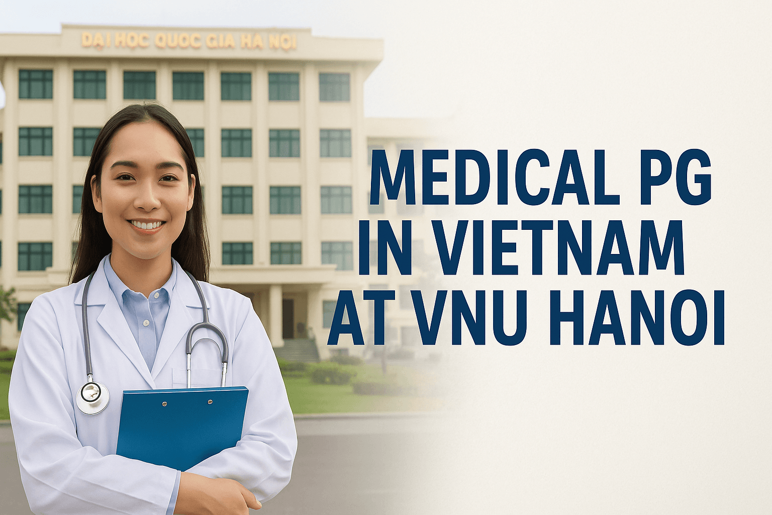 Medical PG in Vietnam at VNU Hanoi: 2-Year English Program for Indian Doctors