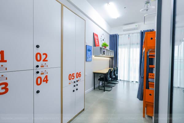Hostel room — Dai Nam University