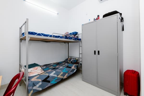 Bunk bed student room — Dong A University hostel